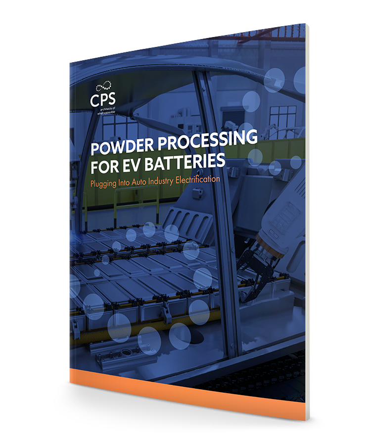 Powder Processing for Batteries Cover