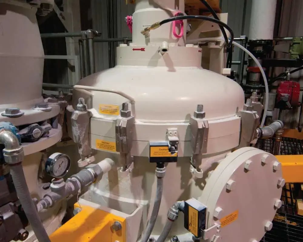 Jet milling machine